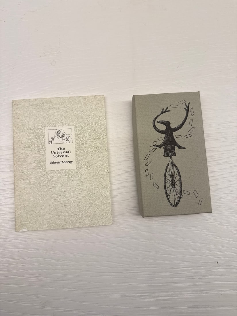 Signed Editions of Edward Gorey's, "QRV - The Universal Solvent" and His Famous Card Deck, the "F... - 9