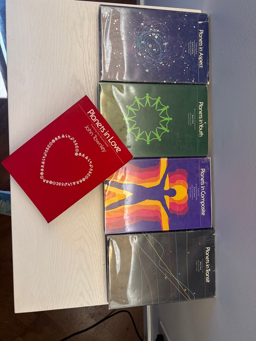 Astrology Book Collection: The "Planets" Series by Robert Hand, Charles A. Jayne, John Townley, and - 4