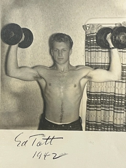 Collection of Vintage Snapshots and Postcards Featuring Male Figures in Athletic and Casual Setti... - 6