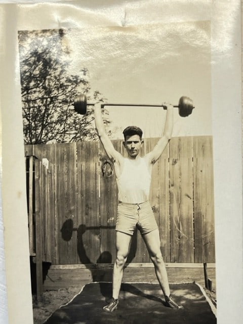 Collection of Vintage Black and White Photographs Featuring Sports and Military Themes (Circa Mid... - 3