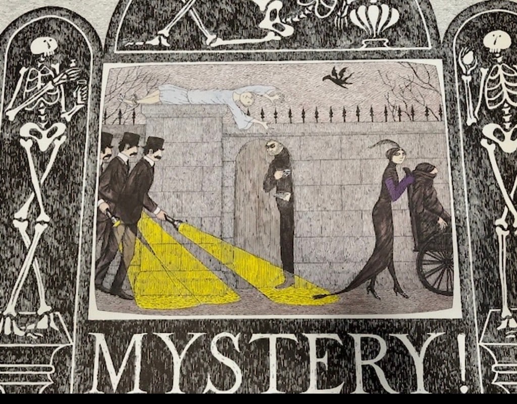 Vintage "Mystery!" PBS Promotional Poster - 3