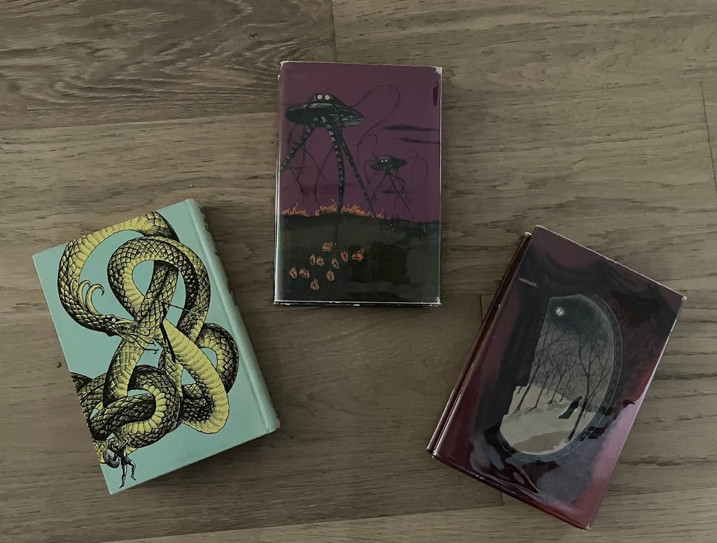 Collection of Four Vintage Books with Distinctive Covers and Illustrations by Edward Gorey. - 2