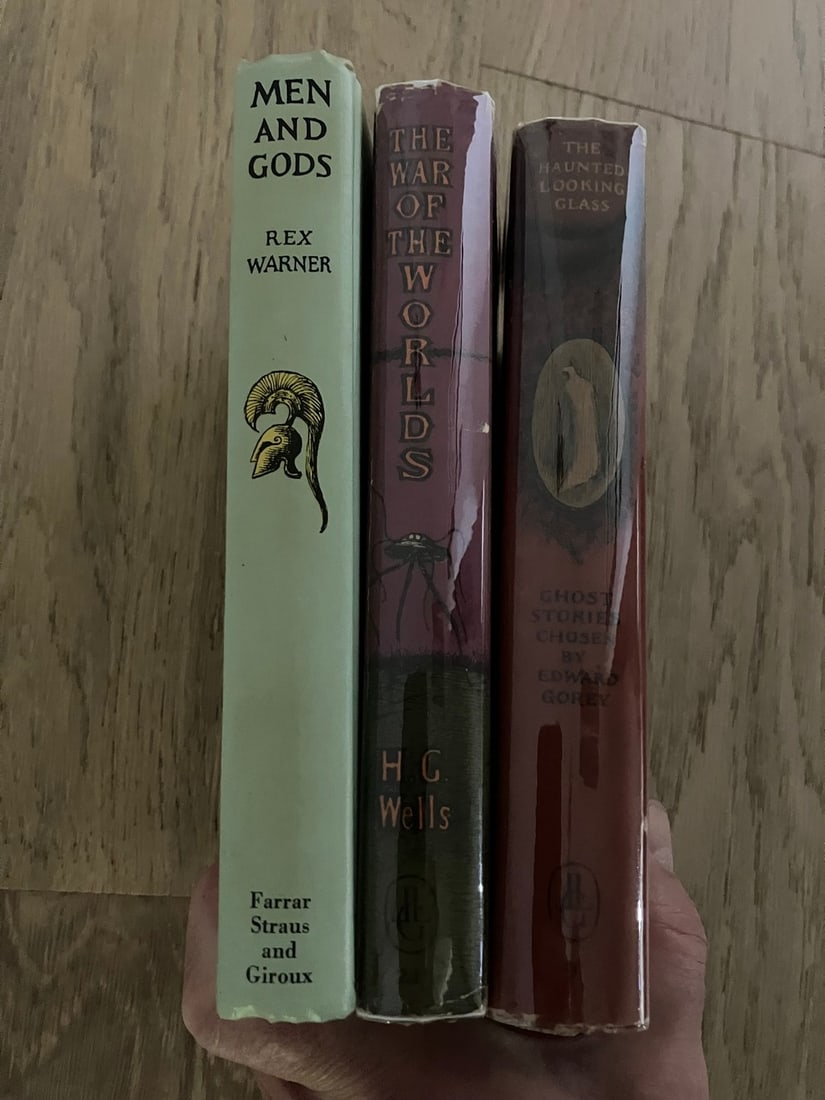 Collection of Four Vintage Books with Distinctive Covers and Illustrations by Edward Gorey. - 3