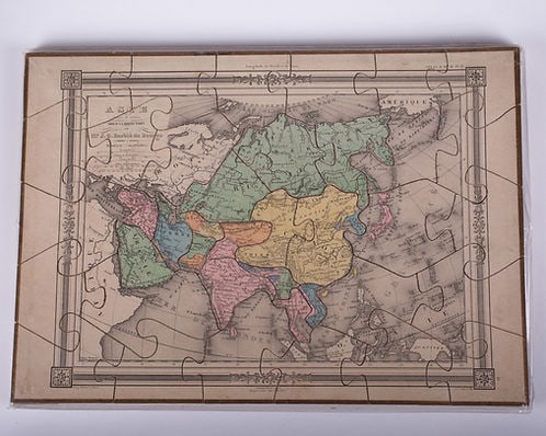 Barbie du Bocage dissected Atlas puzzle Maison Basset 19th Century box set - 7