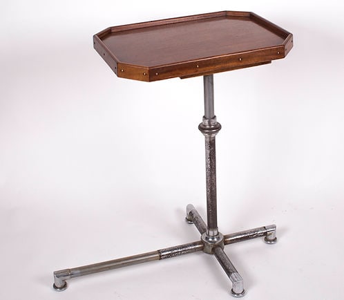 Adjustable Caruelle Side Table from Embru Werke 1930s - 3