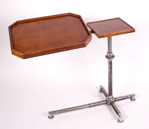 Adjustable Caruelle Side Table from Embru Werke 1930s - 6