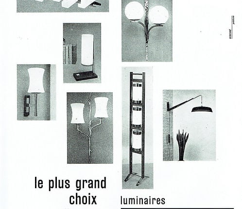 pair of Sconces maison Lunel French mid century - 7