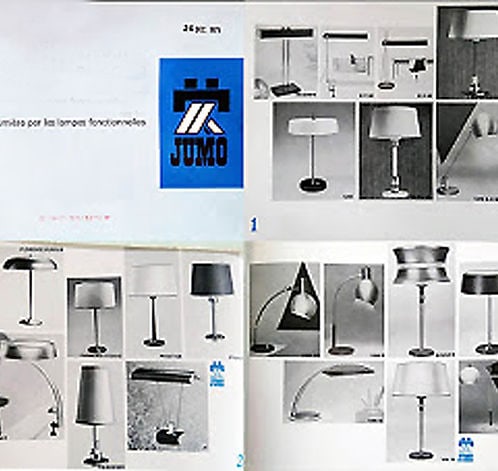 1970's Jumo Louis Kalff Style manner Desk Lamp - 5