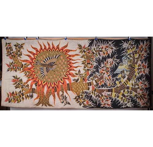 RAY Michèle cartonnier for ROBERT FOUR "night and day " Aubusson tapestry - 2