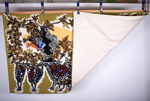 School of Fish -Aquarium Lurcat silkscreen tapestry Aubusson - 3