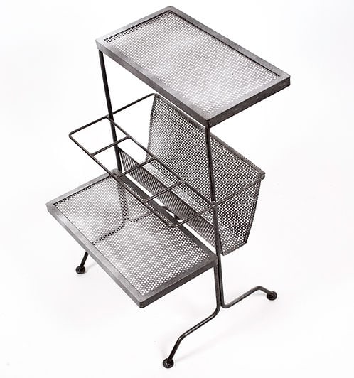 FRENCH MODERNIST servant table bar MATEGOT Mid century - 4