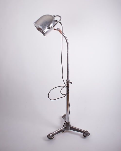 Vintage Dentist's Medical Floor Standing Lamp Original Hanau - 4