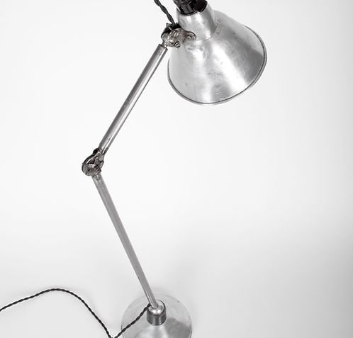 FRENCH INDUSTRIAL ART DECO MAZDA TASK LAMP - 2