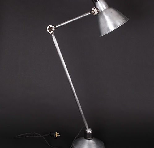 FRENCH INDUSTRIAL ART DECO MAZDA TASK LAMP - 7