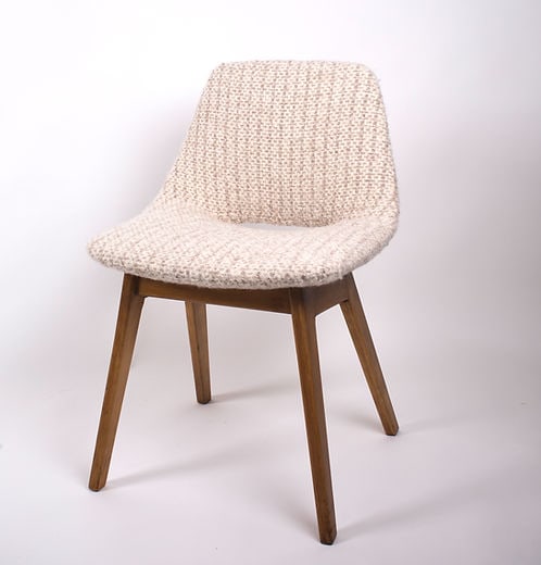 Single Guariche Amsterdam mid century chair edited by steiner 1954: The Guariche Chair Amsterdam is a design classic created by French designer Pierre Guariche in the 1950s. First introduced while Guariche was part of ARP ( 1953 ) it was later edited and produced by S