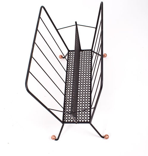 Mategot Magazine Rack French mid century black finish - 3