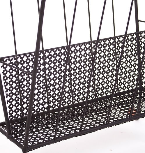 Mategot Magazine Rack French mid century black finish - 4