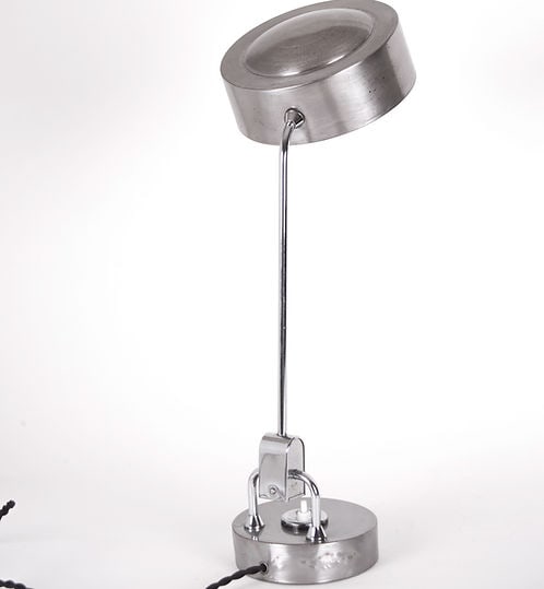 Pair of 700 modernist French task lamp mid century Jumo - 2