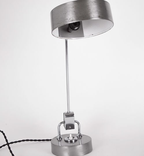 Pair of 700 modernist French task lamp mid century Jumo - 3