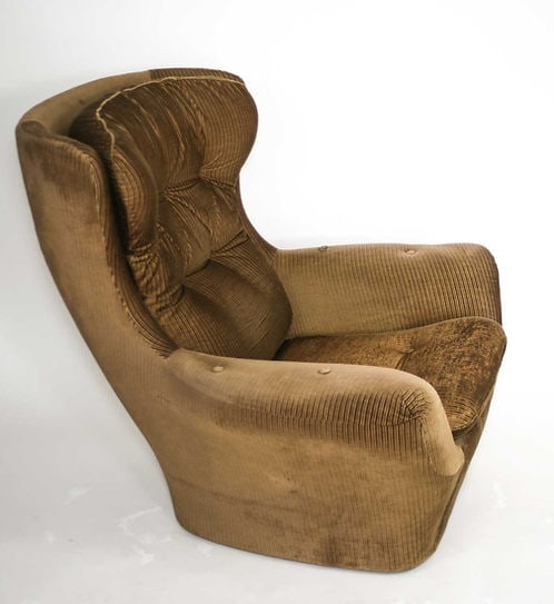 FRENCH MIDCENTURY PAIR OF ARMCHAIRS STEINER KNOLL CASTEDIN - 2