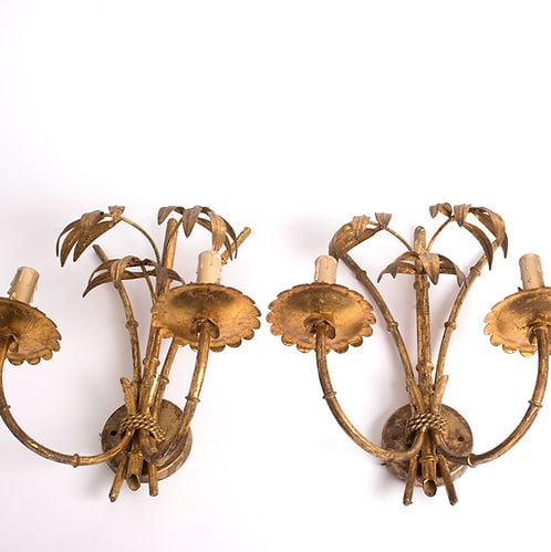 3 Sconces maison Charles Hans Kogl mid century - 3