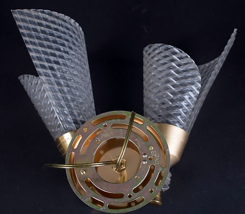 pair of Sconces maison Lunel French mid century - 4