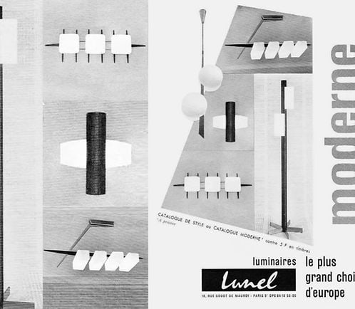 pair of Sconces maison Lunel French mid century - 9