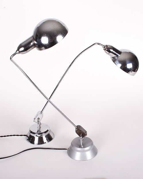 600 Long Neck Jumo (Matte Base) modernist task lamp - 6