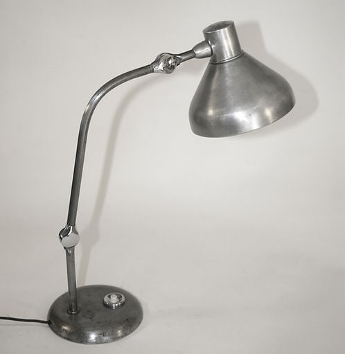FRENCH MODERNIST INDUSTRIAL DESK LAMP JUMO GS1 (1 of 4)