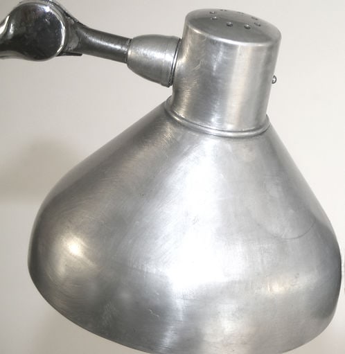 FRENCH MODERNIST INDUSTRIAL DESK LAMP JUMO GS1 - 2