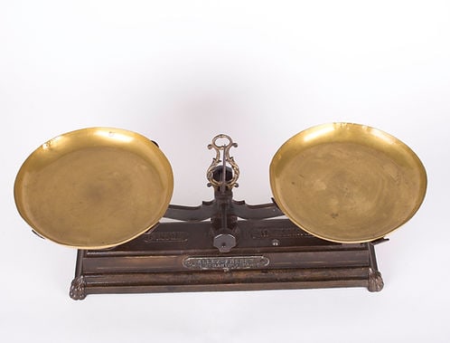 Allez Freres French scale 19th. Roberval balance - 2