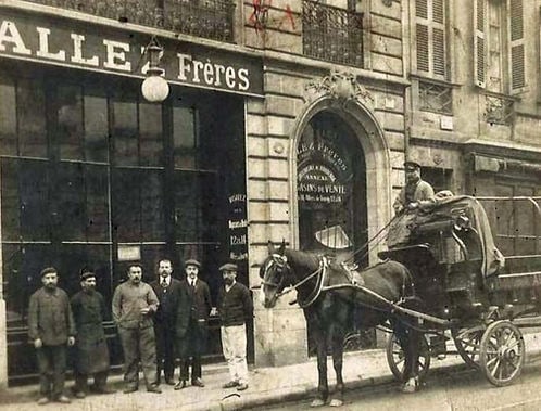 Allez Freres French scale 19th. Roberval balance - 7