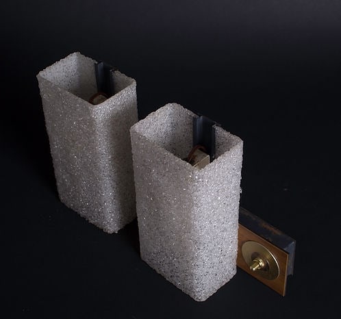 Single sconce Lunel Arlus French mid century - 4