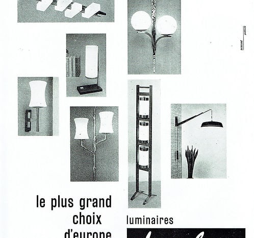 Single sconce Lunel Arlus French mid century - 7