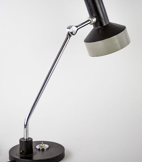 FRENCH INDUSTRIAL JUMO DESK LAMP (ORIGINAL) - 4