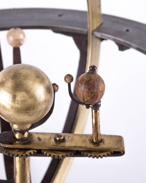 French Copernican Armillary Sphere Brass Charles Dien 1830 - 2