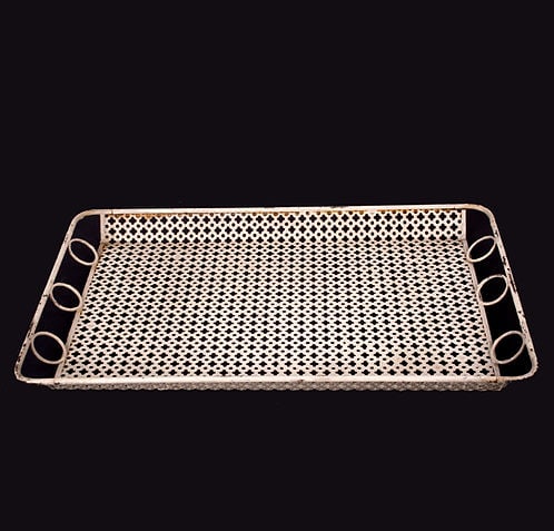 FRENCH MODERNIST serving tray MATEGOT Mid century (1 of 5)