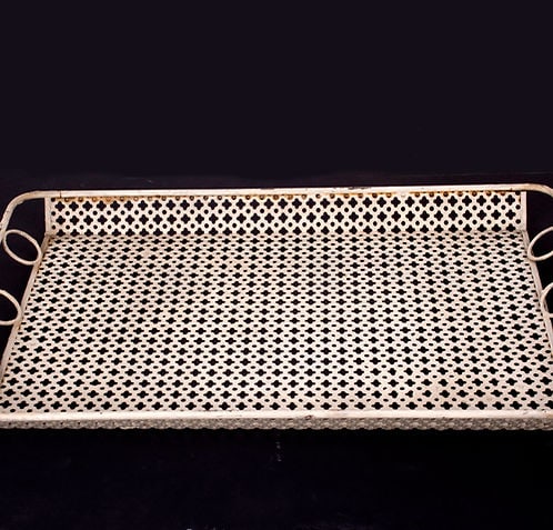 FRENCH MODERNIST serving tray MATEGOT Mid century - 2