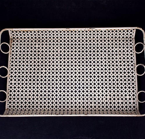 FRENCH MODERNIST serving tray MATEGOT Mid century - 3