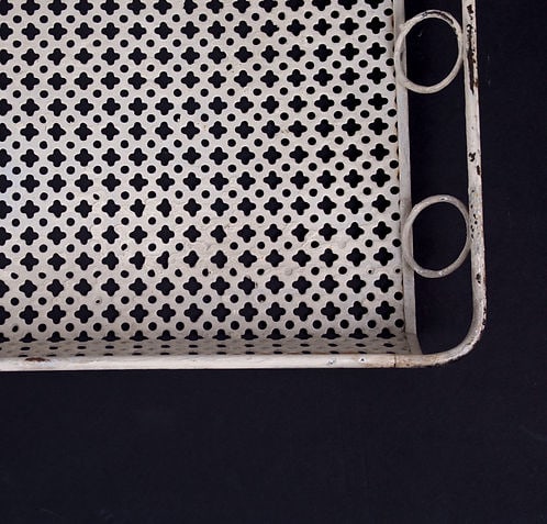 FRENCH MODERNIST serving tray MATEGOT Mid century - 4