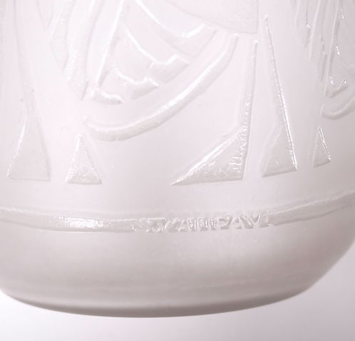 French Art deco D'Avesn vase signed - 4