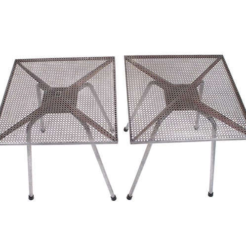 FRENCH MODERNIST bistro table MATEGOT Mid century - 6