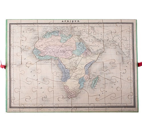 French jigsaw puzzle by Auguste Logerot full set 19th Century Fremin g - 4