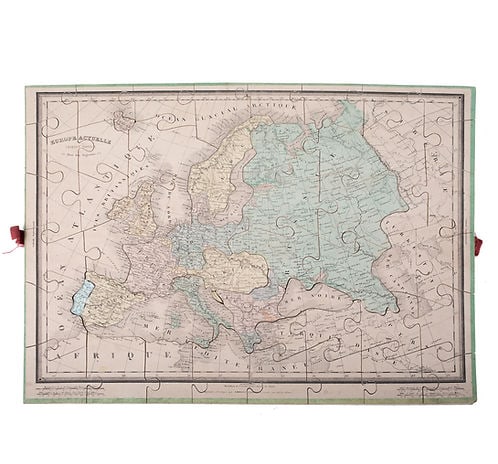 French jigsaw puzzle by Auguste Logerot full set 19th Century Fremin g - 6