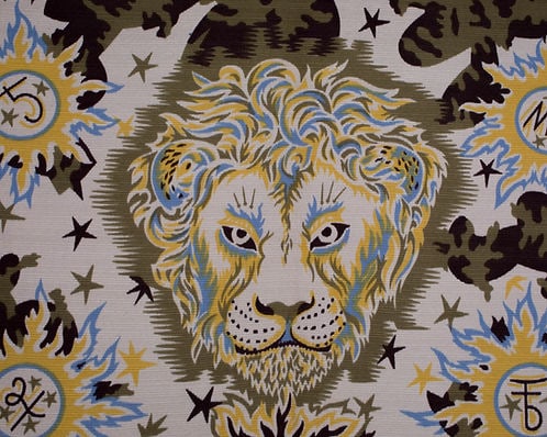 FRENCH SILSCREEN TAPESTRY elie GREKOFF AUBUSSON MODERNIST LEO - 3