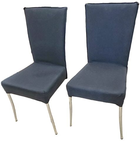 Pair of 1970s Mid-Century Modern Designer Italian Side Chairs by Effezeta - 2