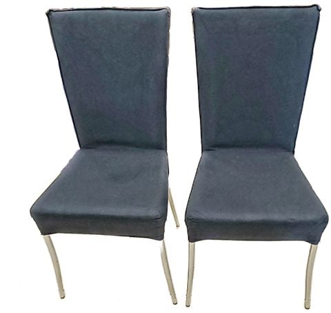 Pair of 1970s Mid-Century Modern Designer Italian Side Chairs by Effezeta - 3