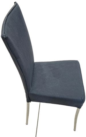 Pair of 1970s Mid-Century Modern Designer Italian Side Chairs by Effezeta - 5