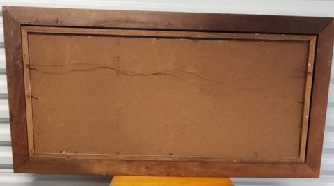 Edgar Stareck Original 1962 Abstract Impressionist NY Skyline Oil Painting on Board. Signed. - 5