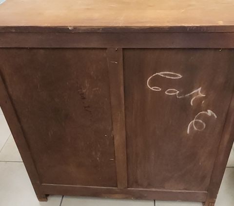 Antique Early American Shaker-Style Solid Pine or Maple Country 3-Drawer Dessser. - 7